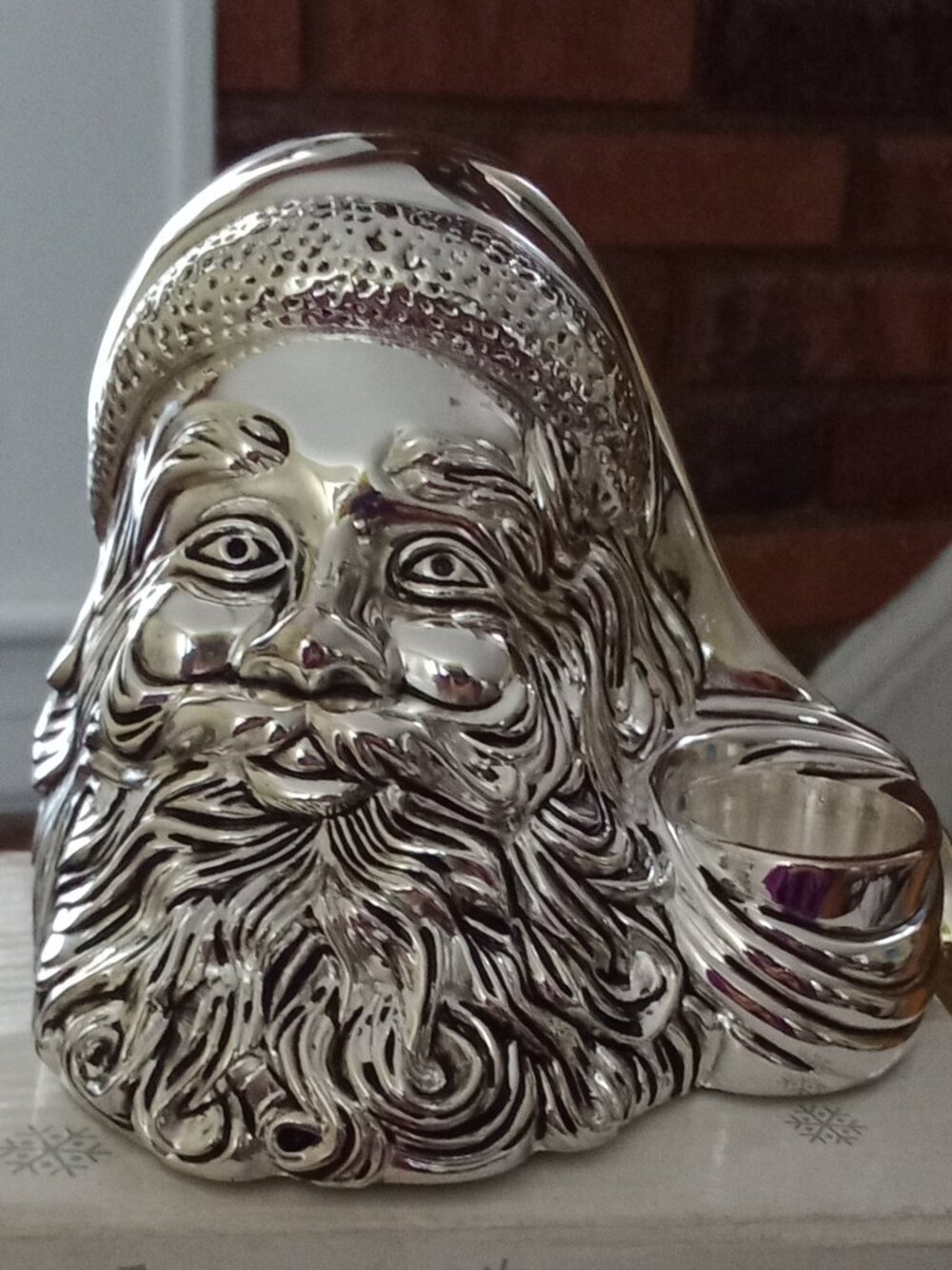 Santa Claus Candle Holder